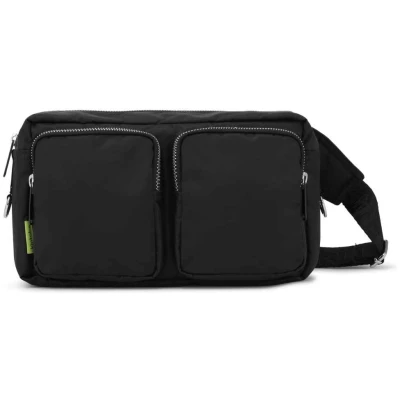 Kintobe Damen vegan Gürteltasche Joy Powerful Schwarz