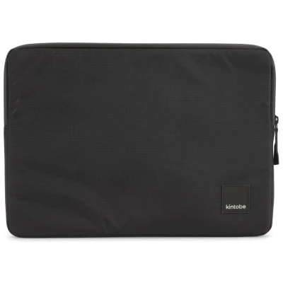 Kintobe Herren vegan Laptop-Hülle Steve The Sleeve Jet Schwarz