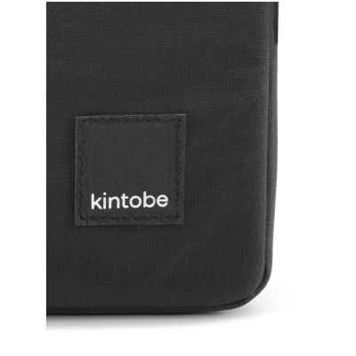 Kintobe Herren vegan Laptop-Hülle Steve The Sleeve Jet Schwarz