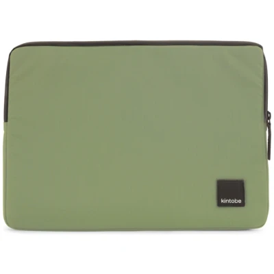 Kintobe Herren vegan Laptop-Hülle Steve The Sleeve Olive Leaf