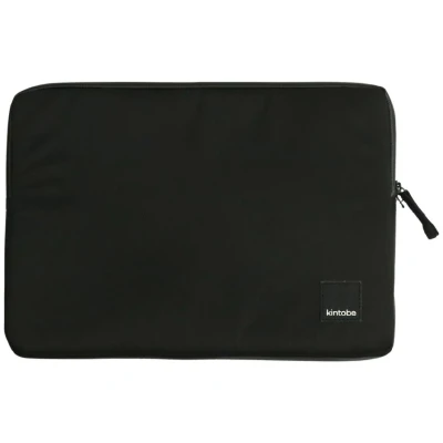 Kintobe Herren vegan Laptop-Hülle Steve The Sleeve Twill Jet Black