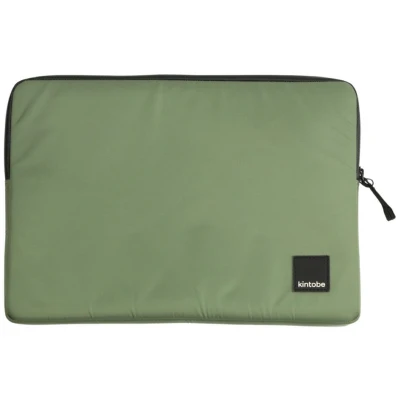 Kintobe Herren vegan Laptop Sleeve Steve The Sleeve Twill Olive Leaf