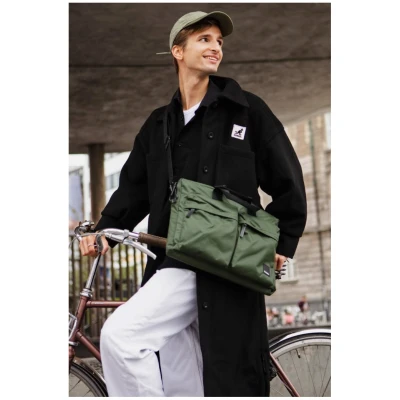 Kintobe Herren vegan Laptop-Tasche Sage Urban Green