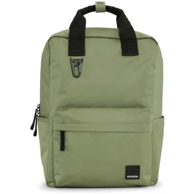 Kintobe Herren vegan Rucksack Karla Olive Leaf