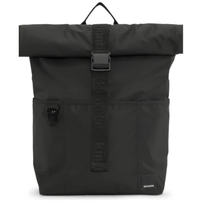 Kintobe Herren vegan Rucksack Roy Jet Black