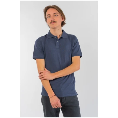 Klassisches Poloshirt aus Hanf & Bio Baumwolle, Leinen & Hanf