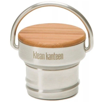 Klean Kanteen Edelstahl Isolierflasche Reflect 592ml Bambus-Schraubverschluss