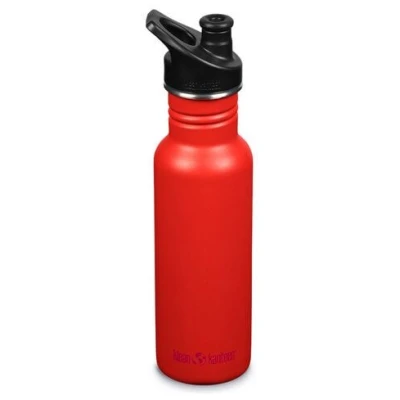 Klean Kanteen Edelstahl Trinkflasche Classic Narrow 532ml mit Sport Cap