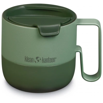 Klean Kanteen - Rise Mug Flip Lid - Isolierbecher Gr 414 ml grün