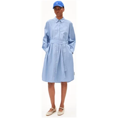 Kleid Suriaana Striped Blau