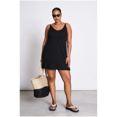 Kleid Triangle Flow Short Schwarz