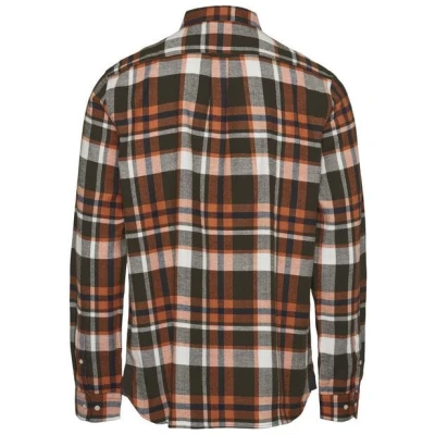 KnowledgeCotton Apparel Hemd-Freizeit - LARCH LS checked - GOTS/Vegan