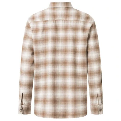 KnowledgeCotton Apparel Herren Overshirt - FLANNEL LOOSE FIT CHECKERED SHIRT - GOTS