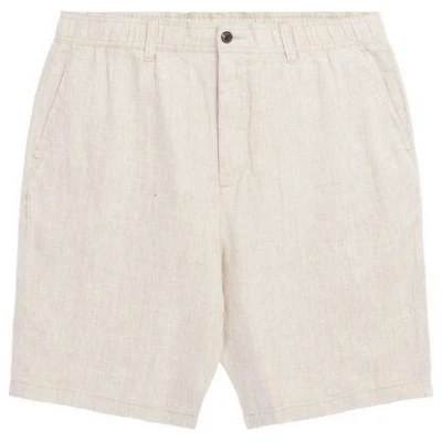 KnowledgeCotton Apparel Loose Herringbone Leinen SHORTS