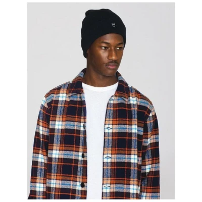 KnowledgeCotton Apparel Mütze - LEAF Beanie organic wool - GOTS