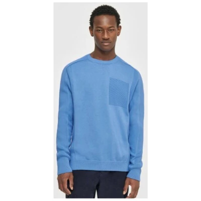 KnowledgeCotton Apparel O-Neck Pullover Cotton Knit Herren