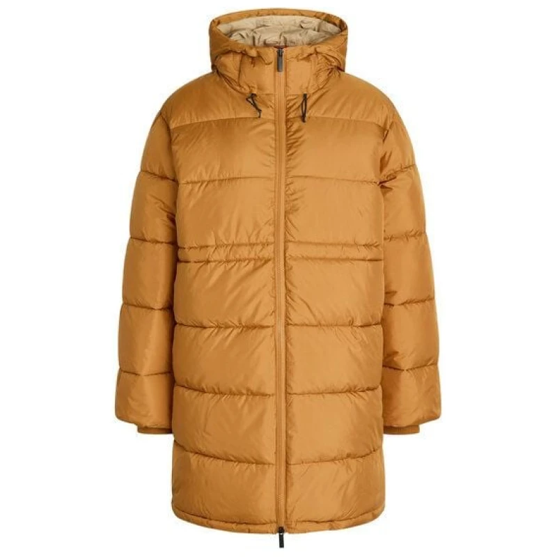 KnowledgeCotton Apparel Pufferjacke - Thermore Mid Puffer Jacket - aus recyceltem Polyester