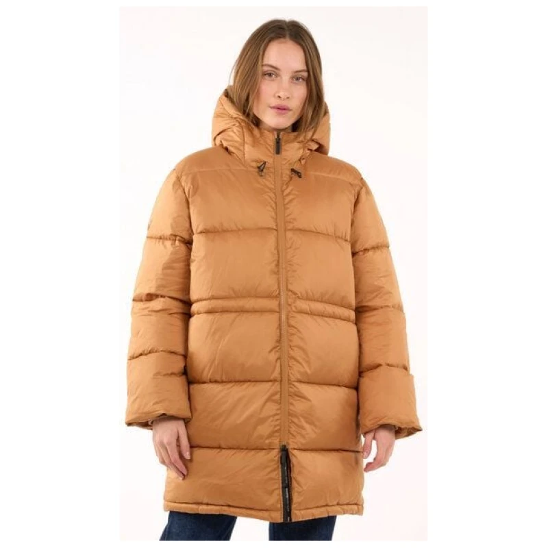 KnowledgeCotton Apparel Pufferjacke - Thermore Mid Puffer Jacket - aus recyceltem Polyester