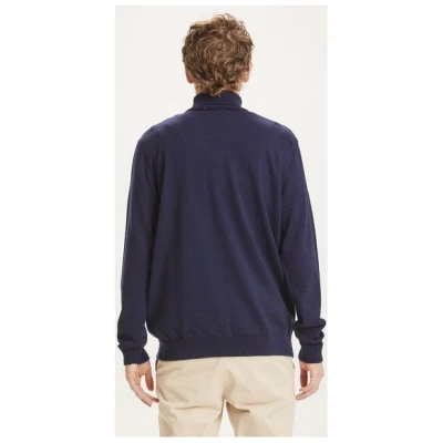 KnowledgeCotton Apparel Rollkragenpullover - FORREST roll neck merino wool knit