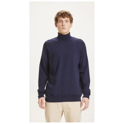 KnowledgeCotton Apparel Rollkragenpullover - FORREST roll neck merino wool knit