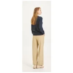 KnowledgeCotton Apparel Stoffhose - POSEY - aus recyceltem Polyester
