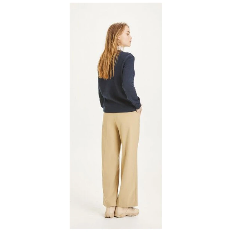 KnowledgeCotton Apparel Stoffhose - POSEY - aus recyceltem Polyester