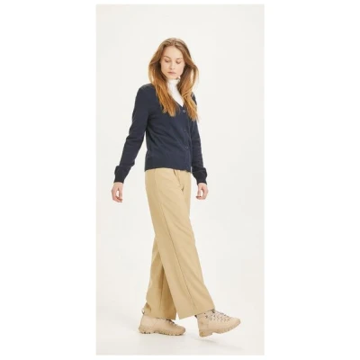 KnowledgeCotton Apparel Stoffhose - POSEY - aus recyceltem Polyester