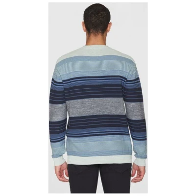 KnowledgeCotton Apparel Strickpullover MULTICOLOR STRIPED aus Bio-Baumwolle