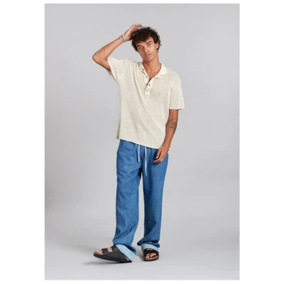 Komodo Leinen Hose in Jeans Optik Modell: Joshua