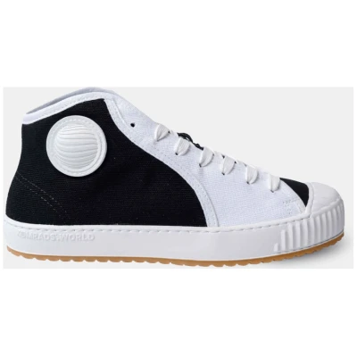Komrads Herren vegan Sneaker Icns Partizan Schwarz Weiß