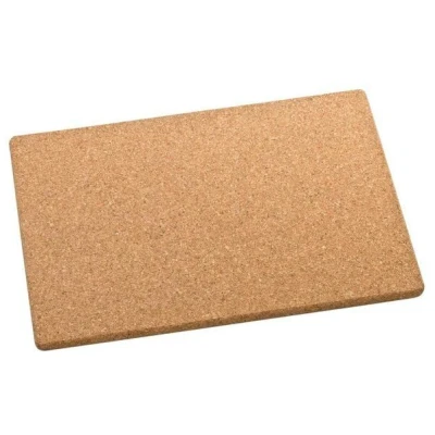 Kork-Deko Badematte aus Kork | Bodenmatte für Bad, Wellness und Spa | 45x30 cm