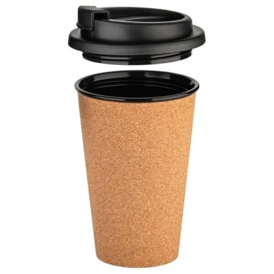 Kork-Deko Coffee To Go Becher aus Kork, 350ml