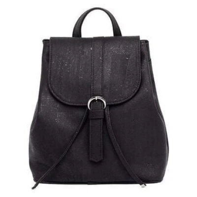 Kork-Deko Rucksack aus Kork - Schwarz oder Beige