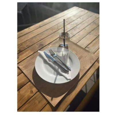 Kork-Deko Tischset / Platzdeckchen in drei verschiedenen Farben