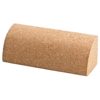 Kork-Deko Yoga Block QUARTER - viertel Rolle | Klotz aus Kork