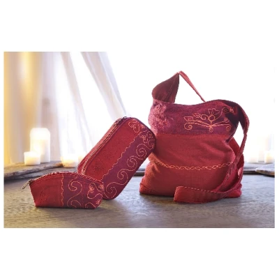 Kosmetiktasche aus reiner Bio-Baumwolle