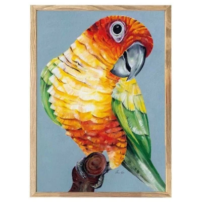 Kunstdruck "Sonnensittich" von LIGARTI | A4 oder A3 | Wandbild | Poster | Kunst
