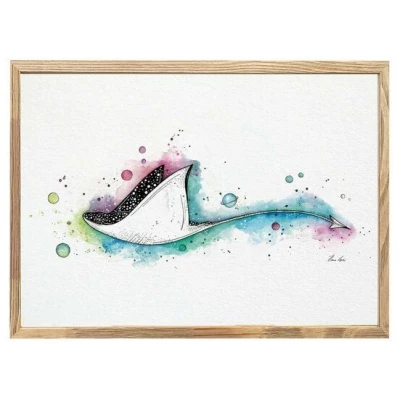Kunstdruck "Space Rochen" von LIGARTI | A4, A3 oder A2 | Wandbild | Poster | Kunst
