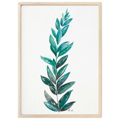 Kunstdruck "Zamioculcas" von LIGARTI | A4, A3 oder A2 | Wandbild | Poster | Kunst