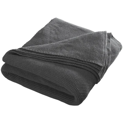 Kuscheldecke für Erwachsene Bio-Baumwolle dark grey Maße 150 x 200 cm