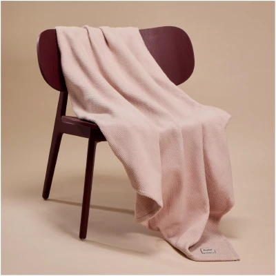 Kushel Decke Woven | Rosé