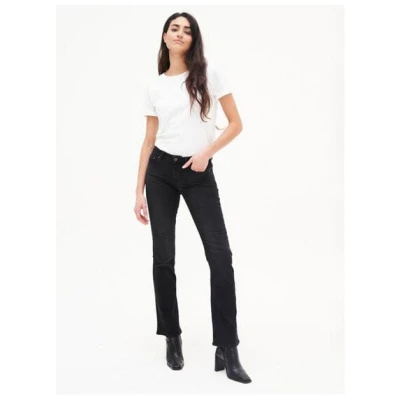 Kuyichi Damen Bootcut Jeans Amy Bio-Baumwolle/recycelte Baumwolle