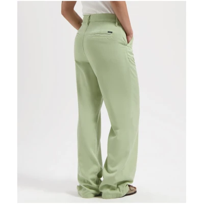 Kuyichi Damen vegan Chino Hose Thalia Salbei Grün