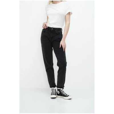 Kuyichi Damen vegan Jeans Nora Loose Tapered Grau