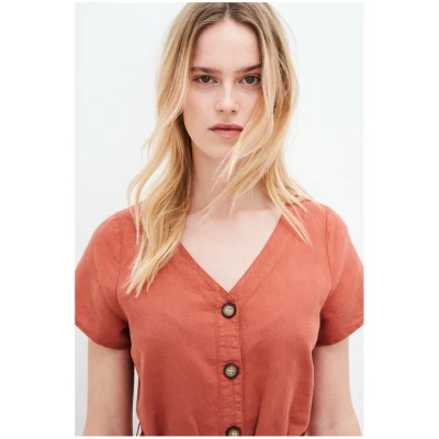 Kuyichi Damen vegan Kleid Ella Brick
