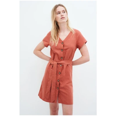 Kuyichi Damen vegan Kleid Ella Brick