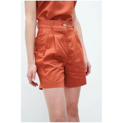 Kuyichi Damen vegan Shorts Sofia Orange