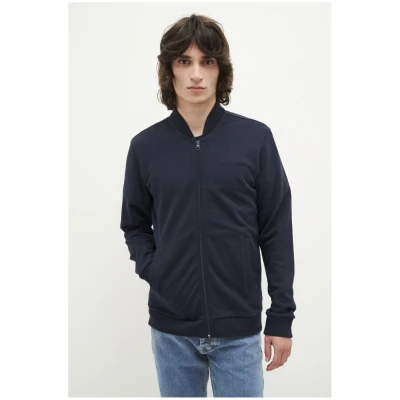 Kuyichi Herren vegan Anthony Strickjacke Dunkelblau
