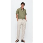 Kuyichi Herren vegan Chino-Hose Darren Sand Melange