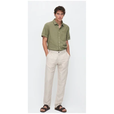 Kuyichi Herren vegan Chino-Hose Darren Sand Melange